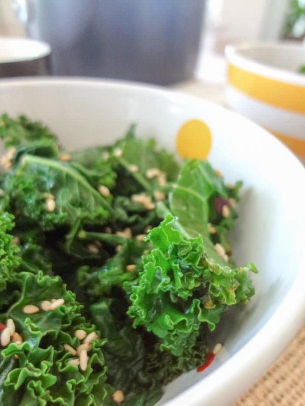Steamed Greens Recipe | One Ingredient Chef