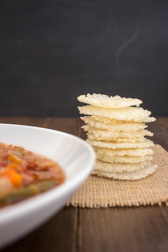 Rice Crackers Soup