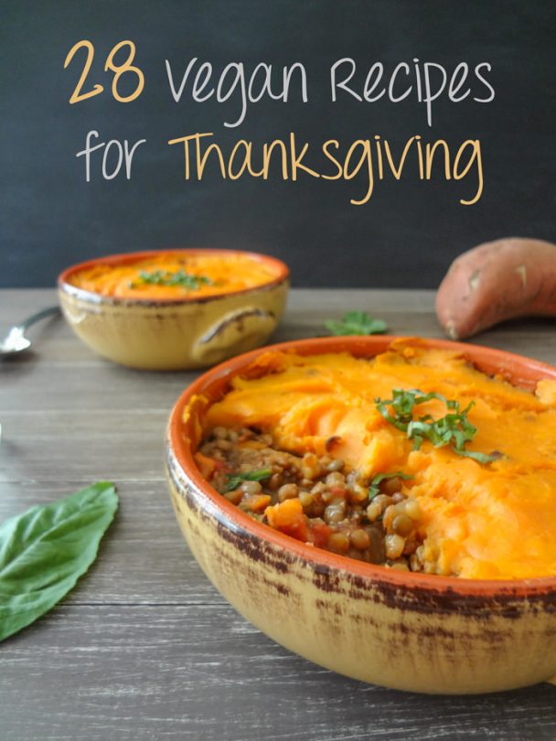 28 Delicious Vegan Thanksgiving Recipes for 2020 One Ingredient Chef