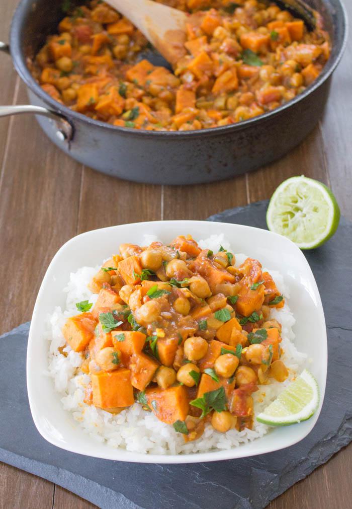 Coconut Sweet Potato Curry | One Ingredient Chef