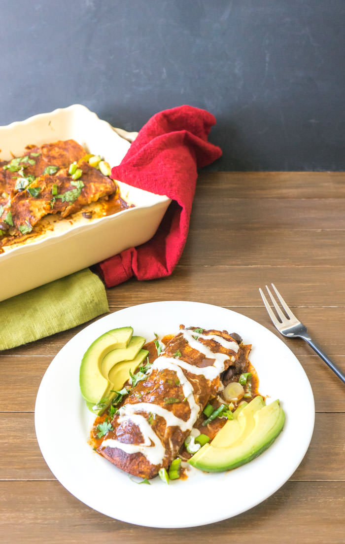 Vegan-Enchiladas-Dish