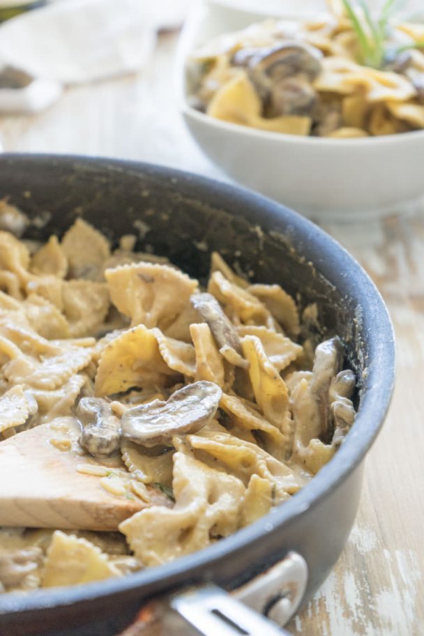 Vegan Mushroom Stroganoff Recipe | One Ingredient Chef