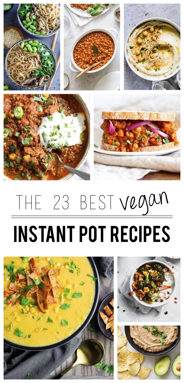 Vegan Instant Pot Recipes | One Ingredient Chef